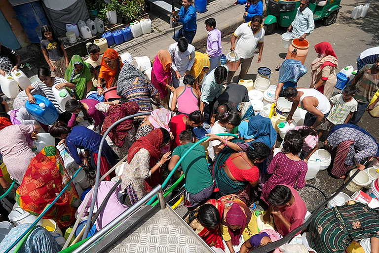 Water Crisis - | Photo: PTI/Atul Yadav